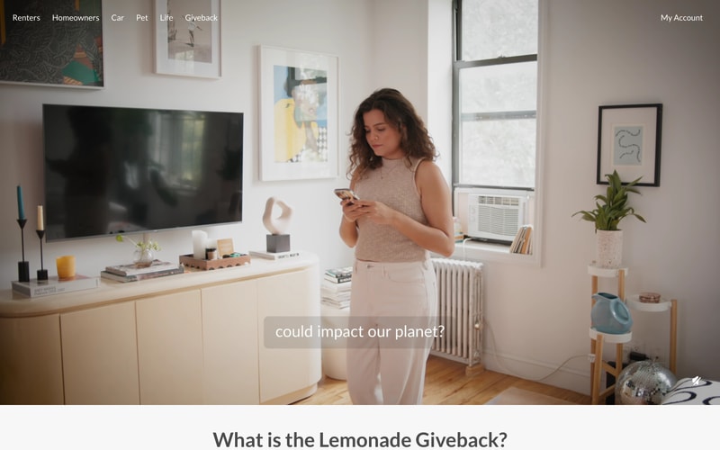 Lemonade — Giveback