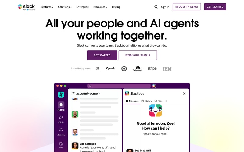 Slack — Home