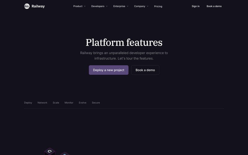 Railway — Features