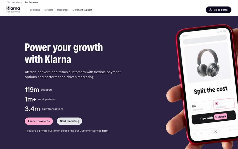 Klarna — Business