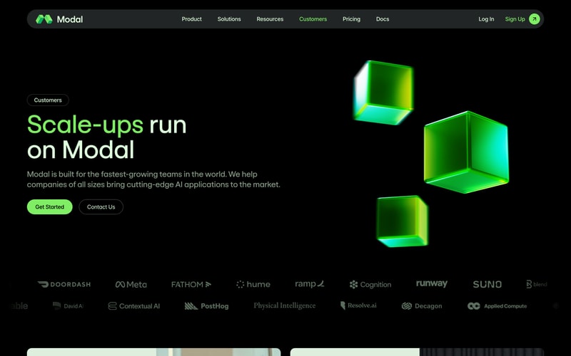Modal — Customers
