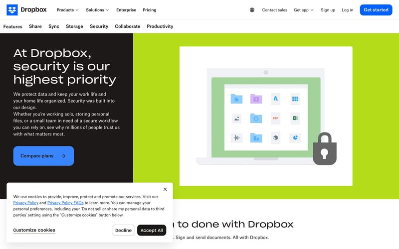 Dropbox — Security