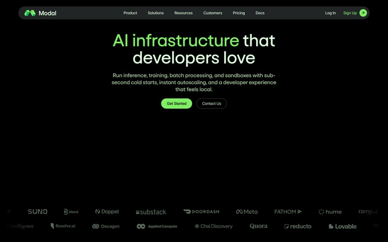 Modal — Home