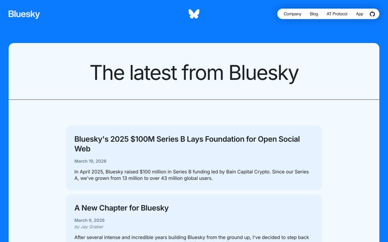 Bluesky — Blog