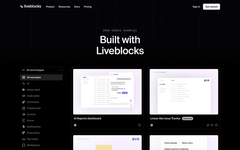 Liveblocks — Examples