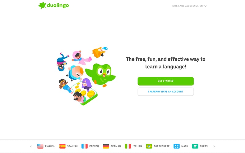 Duolingo — Home