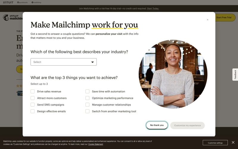Mailchimp — Home