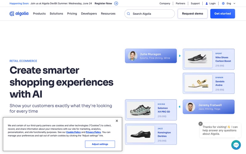 Algolia — Ecommerce
