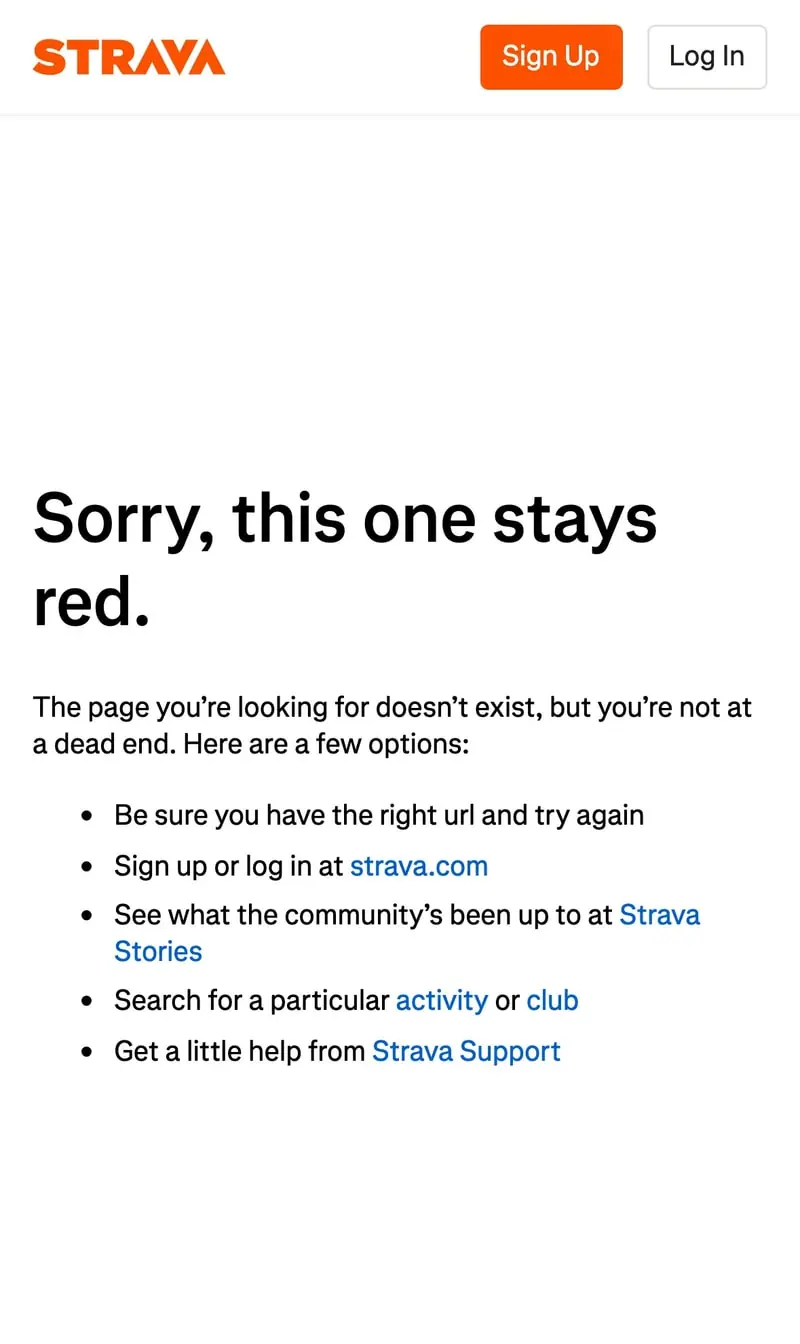 Strava — Segments (mobile)