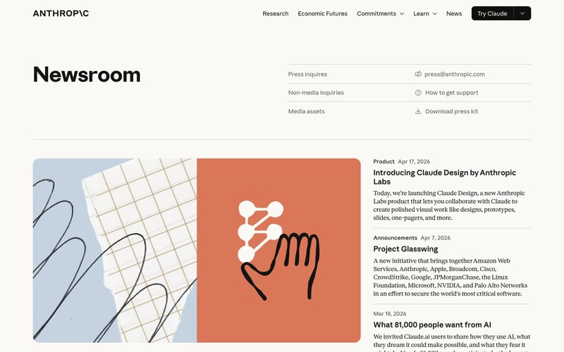 Anthropic — News